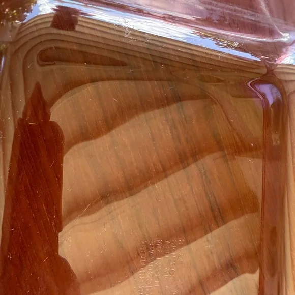 Pyrex Vintage Cranberry Baking Dish Set w/ 8” Square & 11” x 7.5” Rectangle Pans - Picture 5 of 16